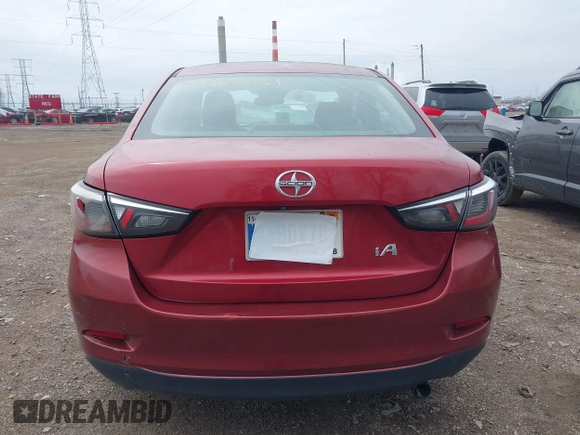 2016 Scion iA with VIN 3MYDLBZV7GY101444, listed as a IAAI auction lot 41962081 with 123,010 mi miles. Bid and sale history available at carsss.com. Image 17.