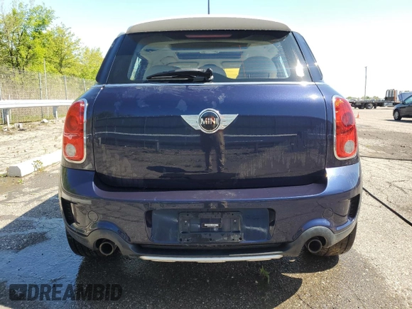 2015 MINI Countryman S with VIN WMWZC5C54FWP42794, listed as a Copart auction lot 55857445 with Not Provided miles and Clean Title. Bid and sale history available at DreamBid. Image 6.