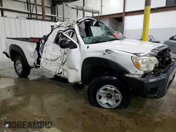 2013 Toyota Tacoma PreRunner with VIN 5TFTU4GN7DX040714, listed as a Copart auction lot 41642785 with 0 mi miles and Non Repairable. Bid and sale history available at carsss.com. Image 4.