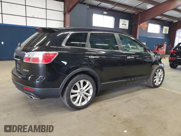 2012 Mazda CX-9 Grand Touring with VIN JM3TB2DA8C0352597, listed as a Copart auction lot 50084505 with 88,331 mi miles and Salvage Title. Bid and sale history available at DreamBid. Image 3.