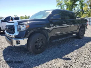 2018 Toyota Tundra 2WD SR5 with VIN 5TFEY5F10JX240993, listed as a Copart auction lot 50127005 with 202,205 mi miles and Salvage Title. Bid and sale history available at carsss.com. Image 1.