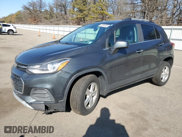 2018 Chevrolet Trax LT with VIN KL7CJPSB6JB714798, listed as a Copart auction lot 47261915 with 87,244 mi miles and Salvage Title. Bid and sale history available at DreamBid. Image 1.