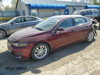 2016 Chevrolet Malibu LT with VIN 1G1ZE5STXGF328863, listed as a Copart auction lot 53656585 with 107,320 mi miles and Salvage Title. Bid and sale history available at DreamBid. Image 1.