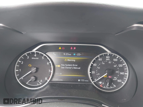 2018 Nissan Maxima SL with VIN 1N4AA6AP9JC399142, listed as a IAAI auction lot 42115954 with 77,191 mi miles and . Bid and sale history available at DreamBid. Image 7.