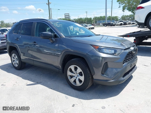 2021 Toyota RAV4 LE with VIN 2T3H1RFV4MC114061, listed as a IAAI auction lot 41953045 with 17,390 mi miles. Bid and sale history available at carsss.com. Image 1.