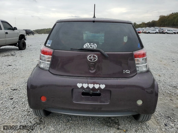 2012 Scion iQ with VIN JTNJJXB01CJ016709, listed as a Copart auction lot 78506864 with 93,748 mi miles and Salvage Title. Bid and sale history available at carsss.com. Image 6.