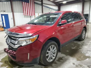 2012 Ford Edge Limited with VIN 2FMDK4KC2CBA70401, listed as a Copart auction lot 53292165 with 144,186 mi miles and Salvage Title. Bid and sale history available at carsss.com. Image 1.