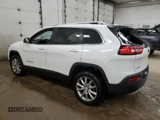 2017 Jeep Cherokee Limited with VIN 1C4PJMDS0HD214781, listed as a Copart auction lot 54001185 with 75,593 mi miles and Clean title. Bid and sale history available at DreamBid. Image 2.