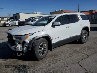 2018 GMC Acadia SLT with VIN 1GKKNMLA4JZ242698, listed as a Copart auction lot 89387345 with 62,513 mi miles and Salvage Title. Bid and sale history available at DreamBid. Image 1.