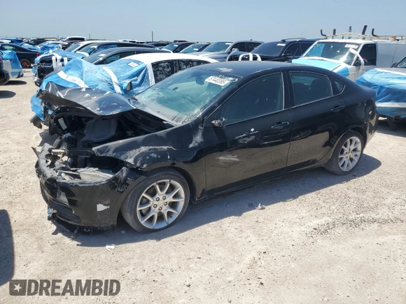 2013 Dodge Dart SXT with VIN 1C3CDFBA8DD118780, listed as a Copart auction lot 57440395 with 89,360 mi miles and Non repairable. Bid and sale history available at DreamBid. Image 1.