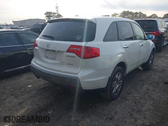 2008 Acura MDX Tech Pkg with VIN 2HNYD28348H539207, listed as a IAAI auction lot 41457150 with 244,091 mi miles. Bid and sale history available at carsss.com. Image 4.