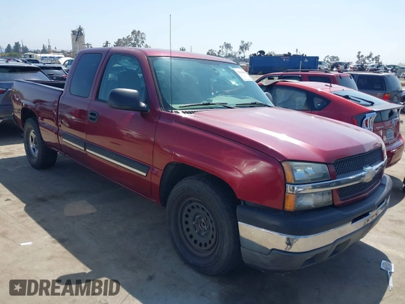 2005 Chevrolet Silverado 1500 Work Truck with VIN 1GCEC19XX5Z149649, listed as a IAAI auction lot 42163894 with 209,131 mi miles. Bid and sale history available at carsss.com. Image 1.