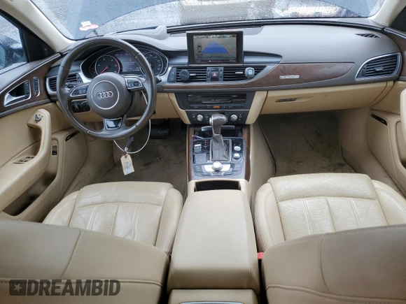 2015 Audi A6 3.0L TDI Prestige with VIN WAUHMAFC4FN029833, listed as a Copart auction lot 49511875 with 123,963 mi miles and Salvage Title. Bid and sale history available at carsss.com. Image 8.