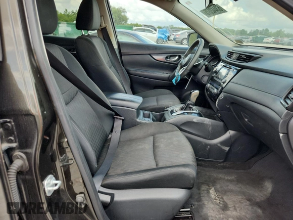 2017 Nissan Rogue S with VIN KNMAT2MV9HP589971, listed as a Copart auction lot 63442075 with 129,550 mi miles and Salvage title. Bid and sale history available at DreamBid. Image 7.