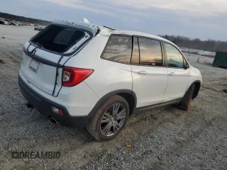 2019 Honda Passport EX-L z VIN 5FNYF7H52KB009328, wystawiony jako Copart lot #44317595 z przebiegiem 54 331 mil mil oraz Szkody całkowita. Historia ofert i sprzedaży dostępna na DreamBid. Obrazek 3.