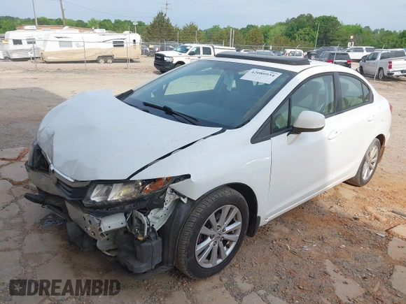 2012 Honda Civic EX with VIN 2HGFB2F82CH309404, listed as a IAAI auction lot 42080934 with 173,136 mi miles and . Bid and sale history available at DreamBid. Image 2.