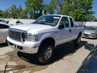 2007 Ford Super Duty F-250 XL with VIN 1FTSX21P47EA14492, listed as a Copart auction lot 58109894 with 141,104 mi miles and Salvage Title. Bid and sale history available at carsss.com. Image 1.