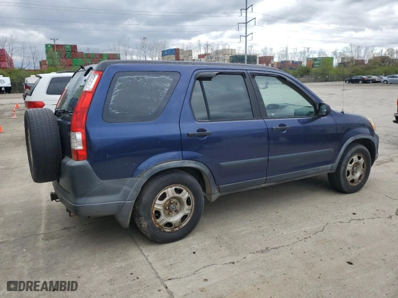 2005 Honda CR-V LX with VIN JHLRD78555C005238, listed as a Copart auction lot 52745935 with 273,590 mi miles and Clean Title. Bid and sale history available at carsss.com. Image 3.