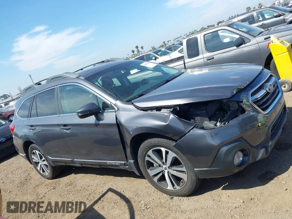 2019 Subaru Outback Limited with VIN 4S4BSANC8K3353904, listed as a IAAI auction lot 42067767 with 57,518 mi miles and . Bid and sale history available at DreamBid. Image 14.