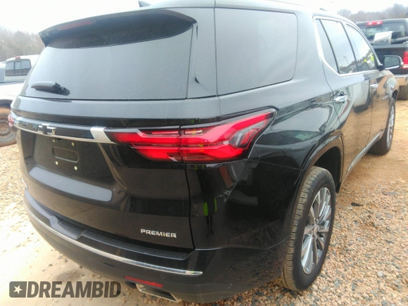2023 Chevrolet Traverse Premier with VIN 1GNERKKW7PJ319982, listed as a IAAI auction lot 41534822 with 5,123 mi miles and . Bid and sale history available at DreamBid. Image 4.