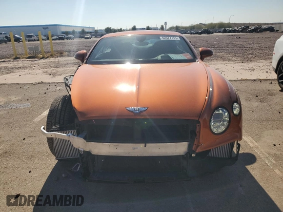 2020 Bentley Continental GT First Edition with VIN SCBCG2ZG6LC076719, listed as a Copart auction lot 42977755 with 21,017 mi miles and Salvage title. Bid and sale history available at DreamBid. Image 5.