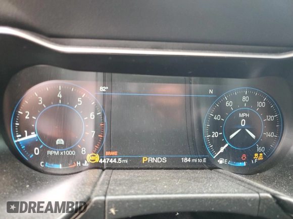 2021 Ford Mustang EcoBoost with VIN 1FA6P8TH0M5108512, listed as a Copart auction lot 51047485 with 44,744 mi miles and Clean title. Bid and sale history available at DreamBid. Image 9.