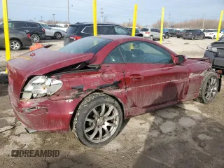 2007 Mercedes-Benz SLK 350 with VIN WDBWK56F57F134005, listed as a Copart auction lot 42755005 with 132,725 mi miles and Salvage title. Bid and sale history available at DreamBid. Image 3.