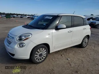 2014 FIAT 500L Easy with VIN ZFBCFABH4EZ023842, listed as a Copart auction lot 42232865 with 122,287 mi miles and Clean Title. Bid and sale history available at carsss.com. Image 1.
