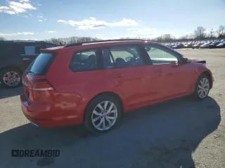 2019 Volkswagen Golf SportWagen S with VIN 3VWY57AUXKM509184, listed as a Copart auction lot 43741345 with 34,145 mi miles and Salvage Title. Bid and sale history available at carsss.com. Image 3.