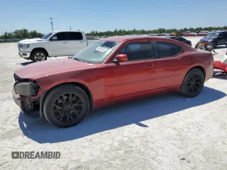 2008 Dodge Charger R/T with VIN 2B3KA53H18H327486, listed as a Copart auction lot 49874545 with 153,003 mi miles and Salvage Title. Bid and sale history available at carsss.com. Image 1.