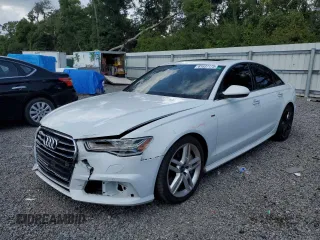 2017 Audi A6 Premium with VIN WAUC8AFC1HN060345, listed as a Copart auction lot 61637175 with 169,902 mi miles and Salvage title. Bid and sale history available at DreamBid. Image 1.