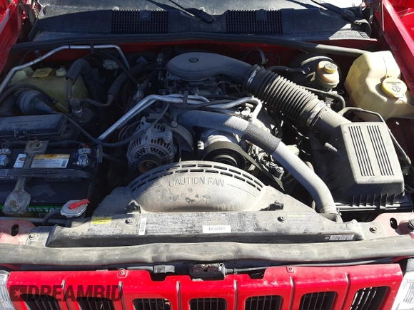 1996 Jeep Grand Cherokee Limited with VIN 1J4GZ78Y0TC376265, listed as a Copart auction lot 52124345 with 205,676 mi miles and Salvage Title. Bid and sale history available at carsss.com. Image 12.