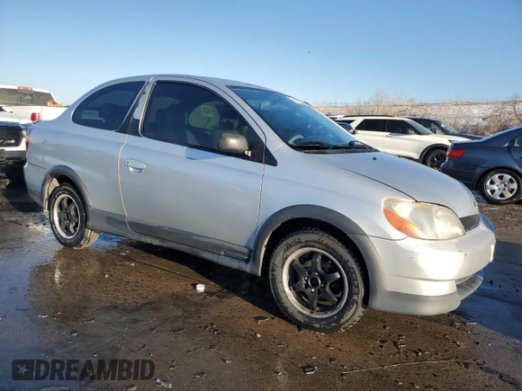 2000 Toyota ECHO with VIN JTDAT1230Y0089220, listed as a Copart auction lot 43000535 with 213,857 mi miles and Salvage Title. Bid and sale history available at DreamBid. Image 4.