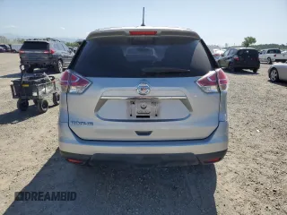 2016 Nissan Rogue S with VIN 5N1AT2MTXGC821929, listed as a Copart auction lot 54233025 with 146,020 mi miles and Clean Title. Bid and sale history available at carsss.com. Image 6.