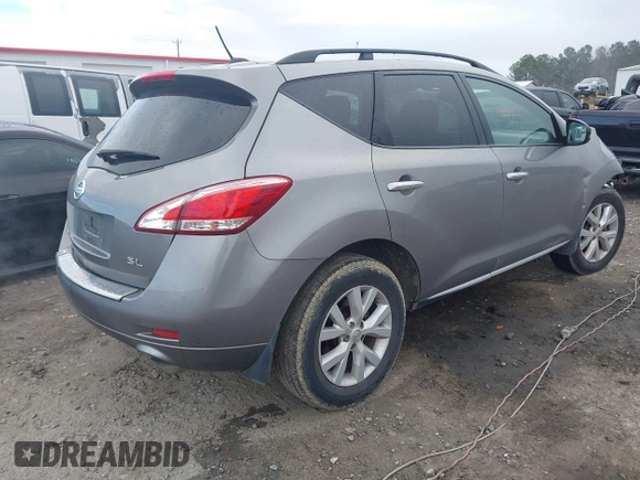 2011 Nissan Murano SL with VIN JN8AZ1MU2BW066230, listed as a IAAI auction lot 41187816 with 135,774 mi miles and . Bid and sale history available at DreamBid. Image 4.