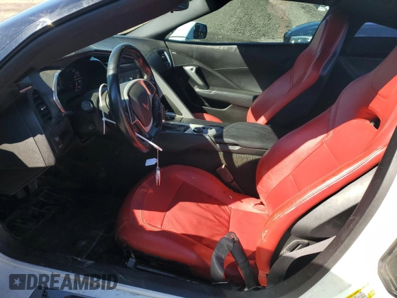 2017 Chevrolet Corvette 1LT with VIN 1G1YB2D73H5114291, listed as a Copart auction lot 89190045 with 103,207 mi miles and Clean title. Bid and sale history available at DreamBid. Image 7.