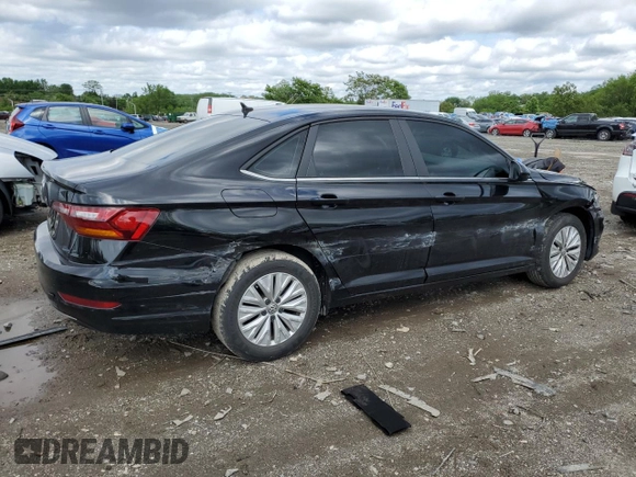 2019 Volkswagen Jetta S with VIN 3VWN57BU2KM050895, listed as a Copart auction lot 56633595 with 93,701 mi miles and Salvage title. Bid and sale history available at DreamBid. Image 3.