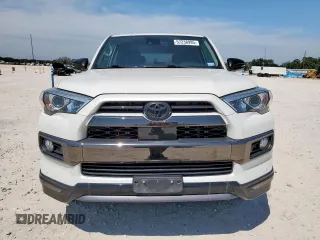 2020 Toyota 4Runner SR5 with VIN JTEZU5JR0L5220926, listed as a Copart auction lot 57238995 with 49,362 mi miles and Salvage title. Bid and sale history available at DreamBid. Image 5.