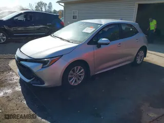 2023 Toyota Corolla Hatchback SE with VIN JTND4MBE0P3199755, listed as a IAAI auction lot 40723587 with 40,630 mi miles. Bid and sale history available at carsss.com. Image 19.