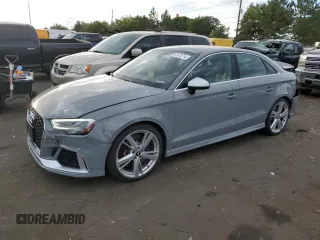2018 Audi RS 3 z VIN WUABWGFF5J1902427, wystawiony jako Copart lot #67973714 z przebiegiem 27 864 mil mil oraz Szkoda całkowita • Salvage title. Historia ofert i sprzedaży dostępna na DreamBid. Obrazek 1.