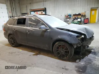 2014 Volkswagen Jetta SportWagen TDI w/Sunroof with VIN 3VWPL7AJ5EM621693, listed as a Copart auction lot 87040244 with 128,234 mi miles and Salvage Title. Bid and sale history available at carsss.com. Image 4.