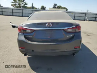 2016 Mazda 6 i Touring with VIN JM1GJ1V57G1462307, listed as a Copart auction lot 73496934 with Not Provided miles and Salvage Title. Bid and sale history available at carsss.com. Image 6.