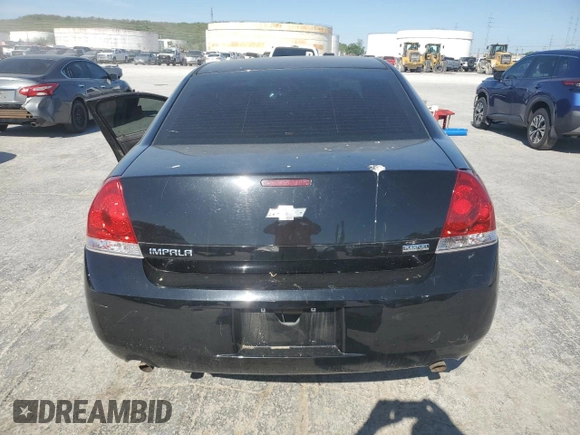 2013 Chevrolet Impala LS with VIN 2G1WF5E33D1170428, listed as a Copart auction lot 53279735 with 129,637 mi miles and Clean Title. Bid and sale history available at DreamBid. Image 6.