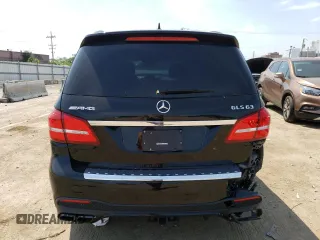 2017 Mercedes-Benz GLS 63 AMG with VIN 4JGDF7FE5HA747770, listed as a Copart auction lot 65888883 with 50,889 mi miles and Salvage Title. Bid and sale history available at DreamBid. Image 6.