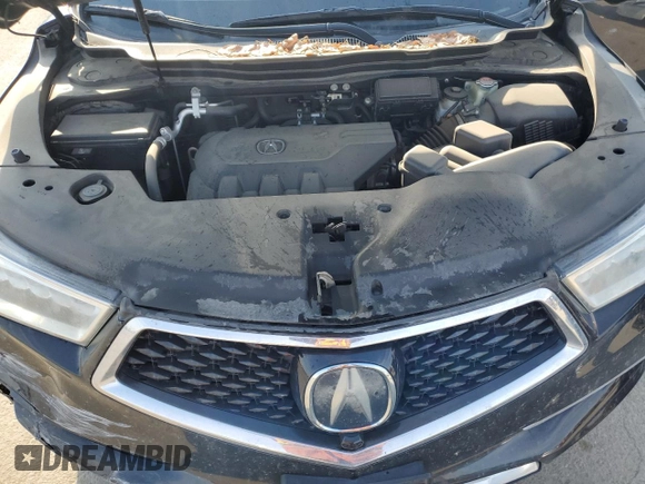 2017 Acura MDX Sport Hybrid w/Advance Pkg with VIN 5FRYD7H75HB001013, listed as a Copart auction lot 71366294 with 59,633 mi miles and Salvage Title. Bid and sale history available at carsss.com. Image 12.