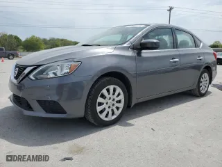2019 Nissan Sentra SV with VIN 3N1AB7AP7KY440490, listed as a Copart auction lot 53563115 with 42,452 mi miles and Salvage Title. Bid and sale history available at carsss.com. Image 1.