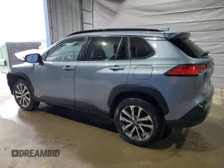 2023 Toyota Corolla Cross XLE with VIN 7MUEAABG4PV062131, listed as a Copart auction lot 56090105 with 43,409 mi miles and Salvage title. Bid and sale history available at DreamBid. Image 2.