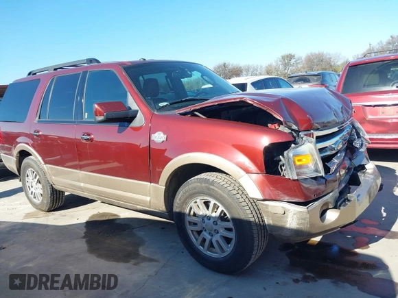 2012 Ford Expedition XLT with VIN 1FMJU1H54CEF09557, listed as a IAAI auction lot 41120906 with 195,403 mi miles and . Bid and sale history available at DreamBid. Image 13.