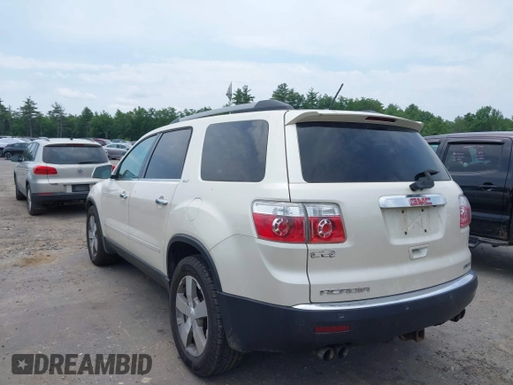 2010 GMC Acadia SLT1 with VIN 1GKLVMED9AJ147340, listed as a IAAI auction lot 42495295 with 140,122 mi miles and . Bid and sale history available at DreamBid. Image 3.
