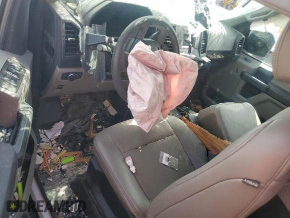2020 Ford F-150 XL with VIN 1FTEX1CP7LKF32838, listed as a Copart auction lot 60118265 with Not provided miles and Non repairable. Bid and sale history available at DreamBid. Image 8.